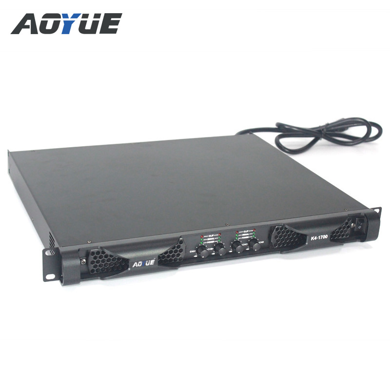 K4-1700 Amplificatore di potenza digitale professionale Stage 1u