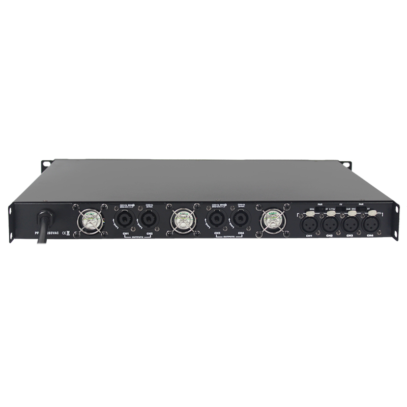 K4-1000 Amplificatore di potenza audio compatto in classe D da 1000 Watt