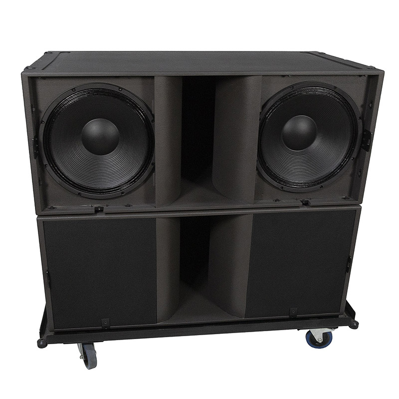 KS28 Altoparlante subwoofer doppio da 18 pollici DJ Super Bass Bar