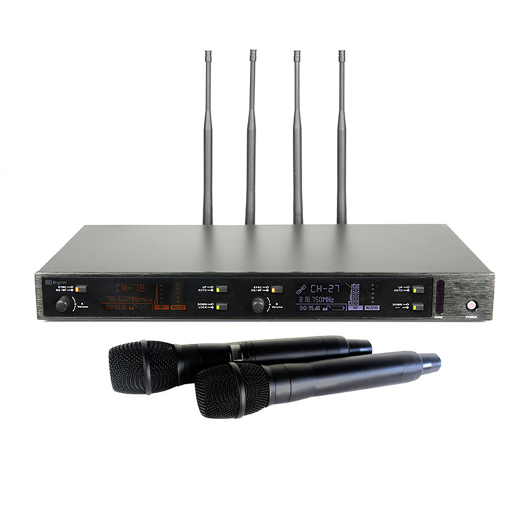 AXT220D Microfono per voce digitale wireless a lunga distanza UHF